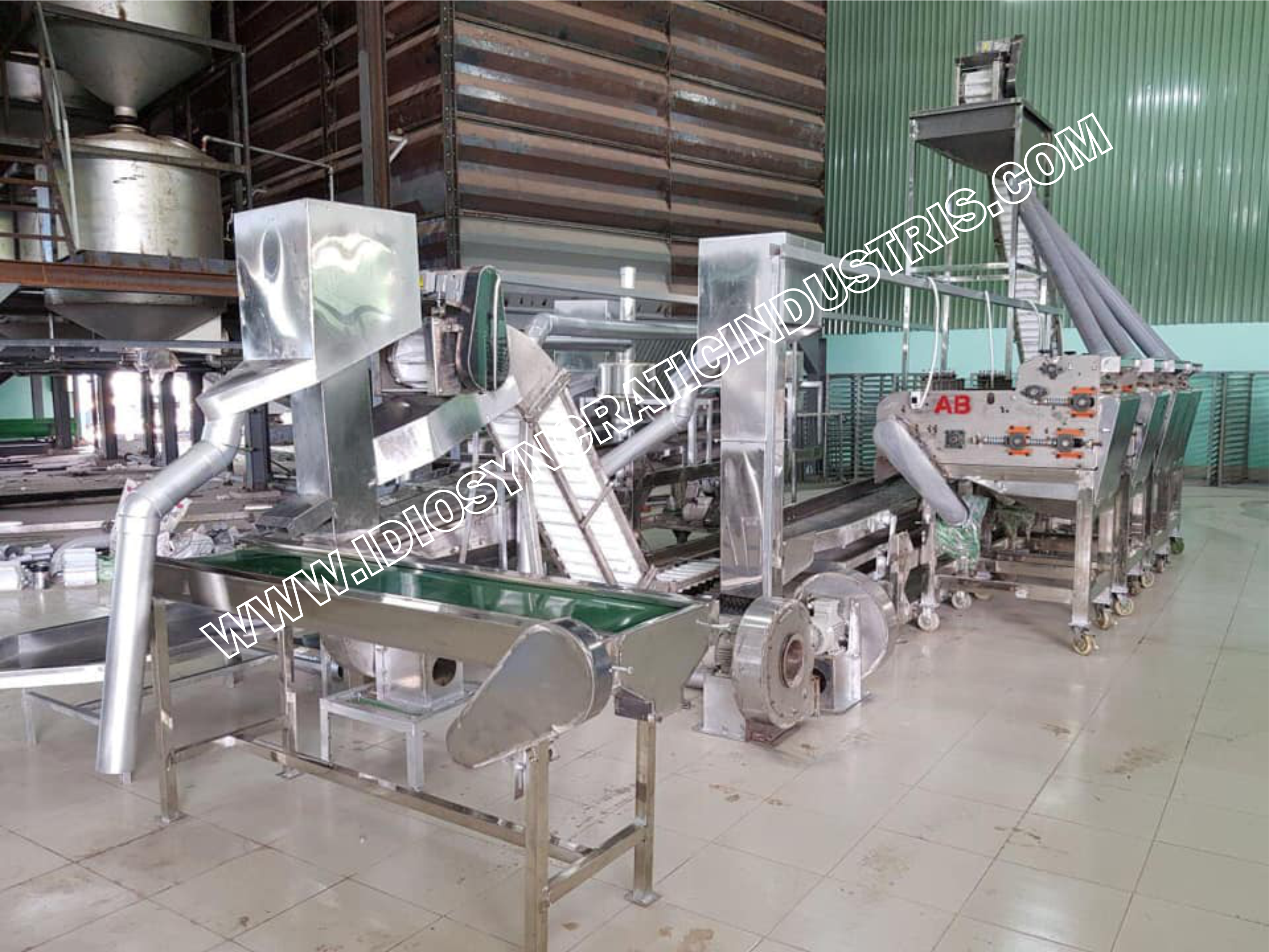 Automatic Cashew Shelling Machine Line System with Kaju Cutting Machine by Idiosyncratic Industries